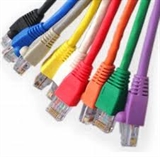 כבל מגשר נחושת 0.5 מטר RJ-45 זכר/זכר-CAT5E